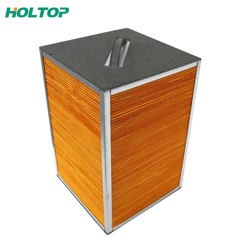 Paper enthalpy recovery total crossflow plate heat exchanger