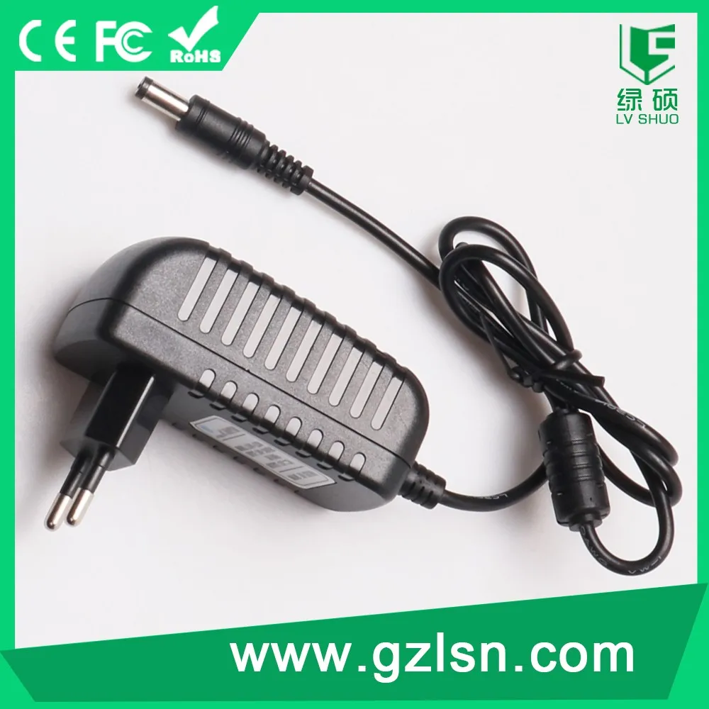 12 В 2.5A блок питания ac/dc адаптер 30 Вт зарядное устройство