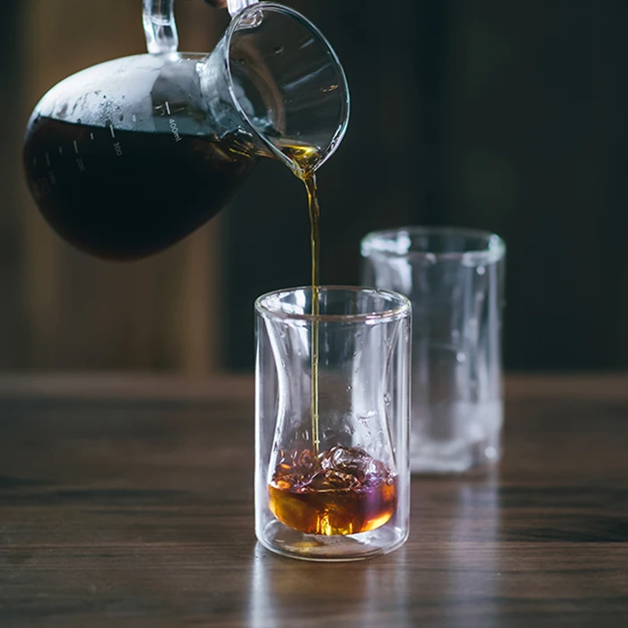 Fashion heat resistant eco-friendly and durable glass coffee cup