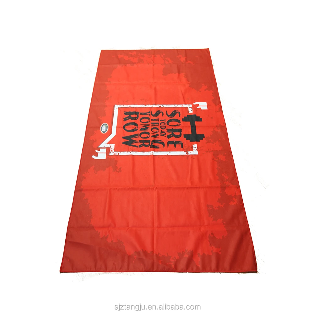 Custom Printed Square microfiber towel sand free 70 x 140 Personalized Microfiber Logo Beach Towel Pareo Towel With Bag