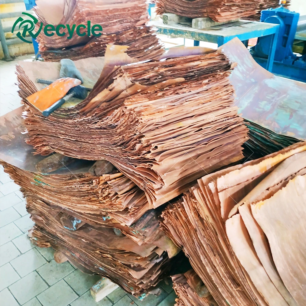 Copper Cathode Making Plant Scrap Copper Refining Machine