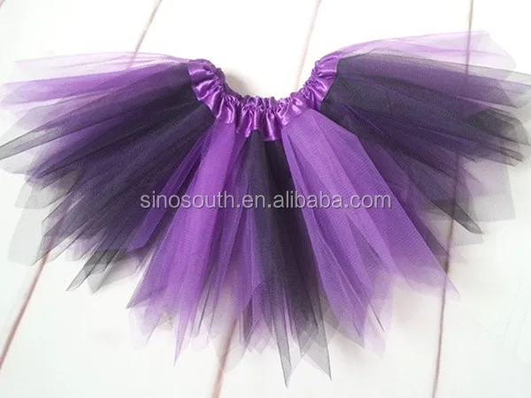 2014 kids halloween orange black costumes tutu skirt for kids