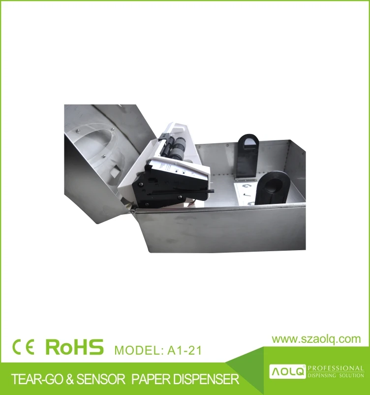 Легкий в использовании Электрический бесшовный сварочный автоматический диспенсер для бумажных полотенец с датчиком резки