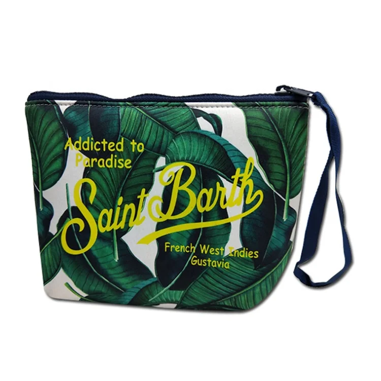 Изготовленный На Заказ неопреновый небольшой косметический мешочек для косметики дорожная сумка