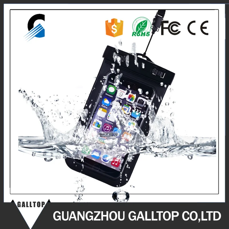 
High Quality Universal Swimming mobile phone Waterproof Underwater Pouch Dry Bag Case Cover For iPhone 