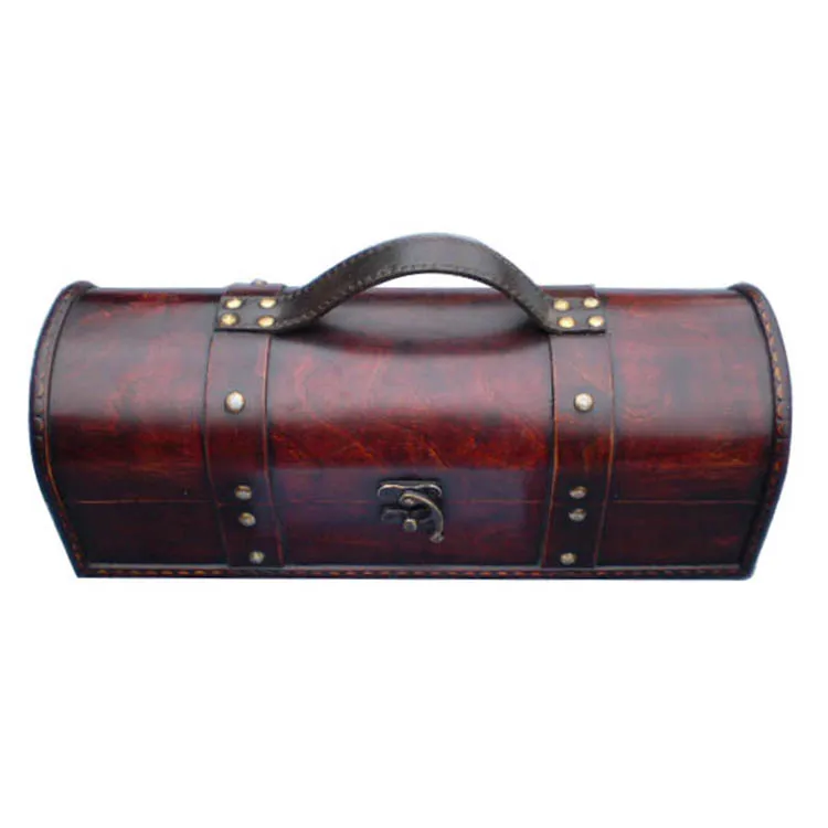 Bulk unfinished blank wooden single wine box