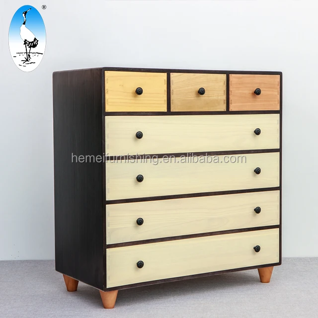 entrance paulownia wood chests of drawers