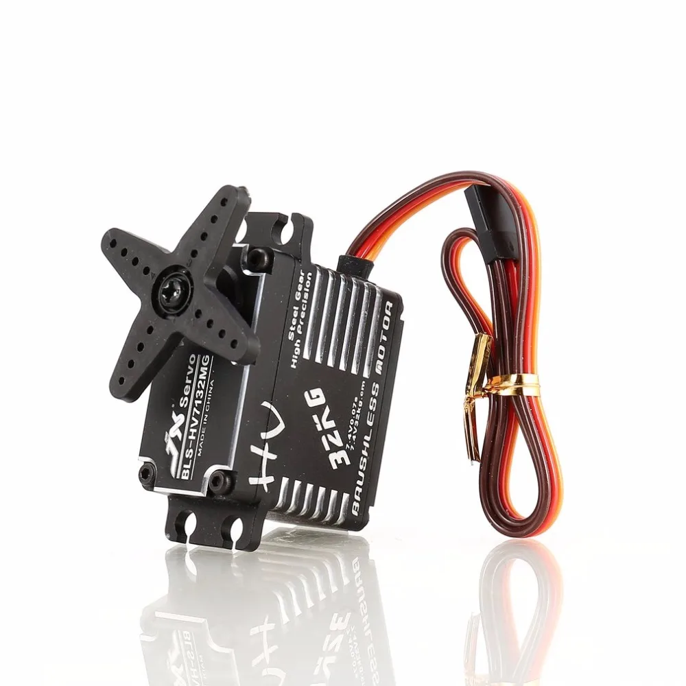  JX Servo BLS-HV7132MG 35 кг 0 06 сек 8 4 в высокоскоростная стальная шестерня CNC алюминиевая цифровая бесщеточная стандартная 1/5 радиоуправляемая машина багги