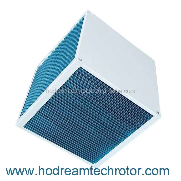 
anti-corrosion double side pressing air to air counterflow plate heat exchanger system 