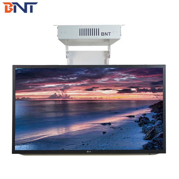 suitable for 53 inch plasma TV used in conference system motorized  tv ceiling lift mechanism