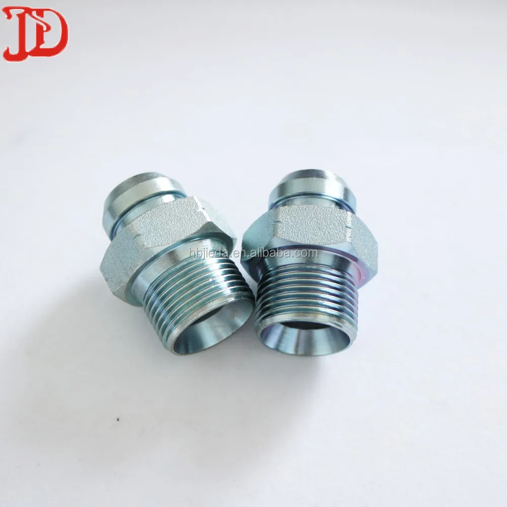 Reusable BSP Straight Female and Metric Tube Adapter Fitting Hydraulic Hose 2B