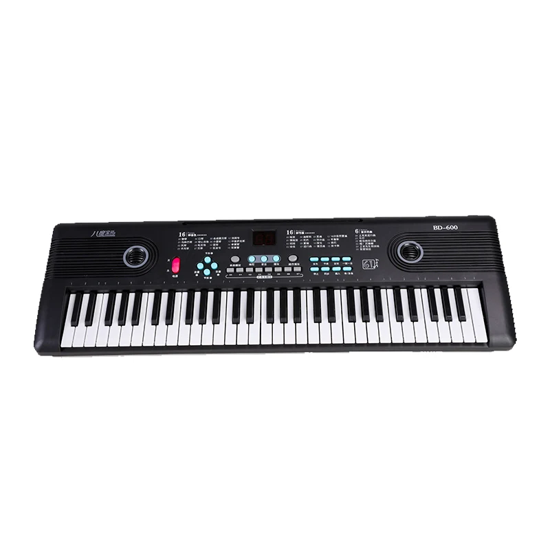 Hot Selling Popular Music Instrument  For Kids 61key Toys Electronic Organ For sale
