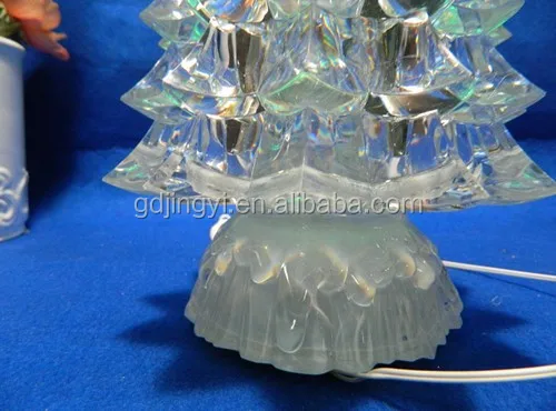 King Need Wholesale Acrylic Crystal LED Tower Christmas Tree with Try Me