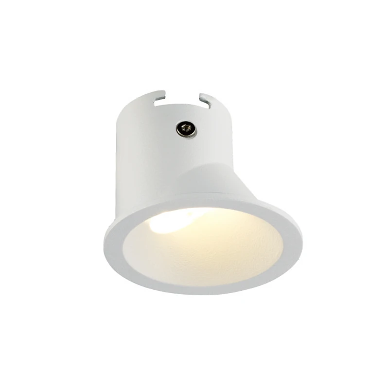 3 Вт 5 круглая настенная мойка для внутреннего и гостиничного проекта коммерческое освещение фиксированный глубокий мини-Встраиваемый светодиодный потолочный