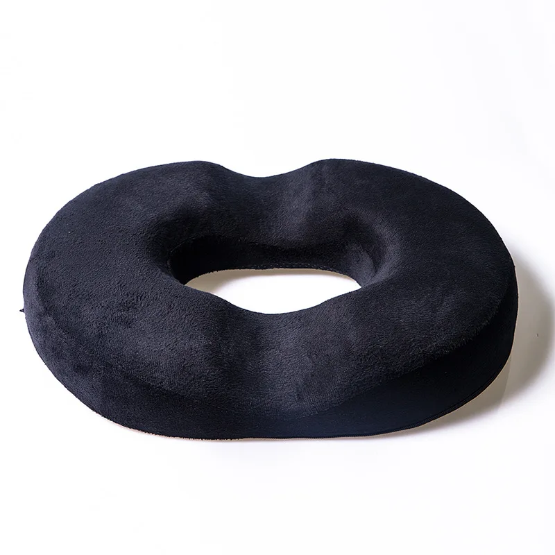 Coccyx Orthopedic Comfort Donut Cushion for Hemorrhoids Memory Foam Donut Seat Cushion