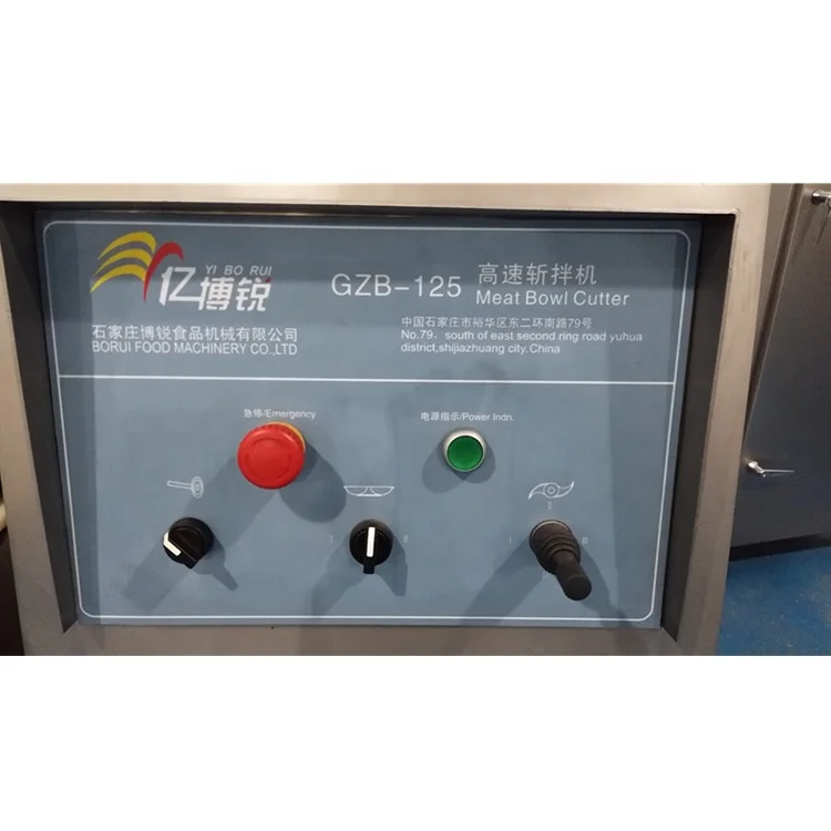 Manufactory Wholesale bowl meat cutter chopper price machine with factory direct sale