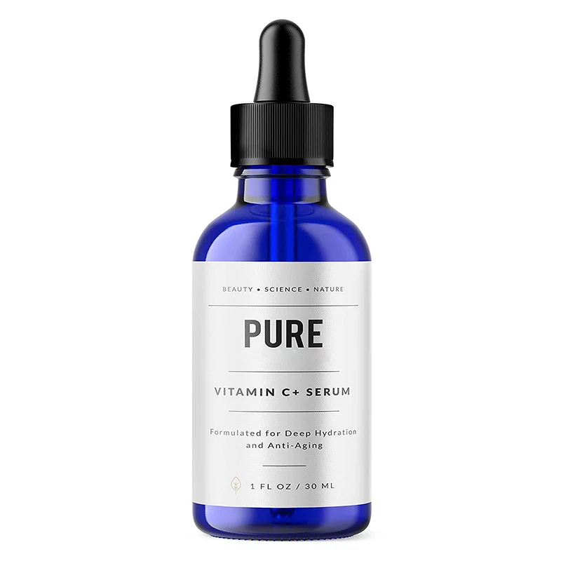 Private Label Skin Care Bulk Whitening Hyaluronic Acid Vitamin E Brighten Dark Spots Vitamin C Serum