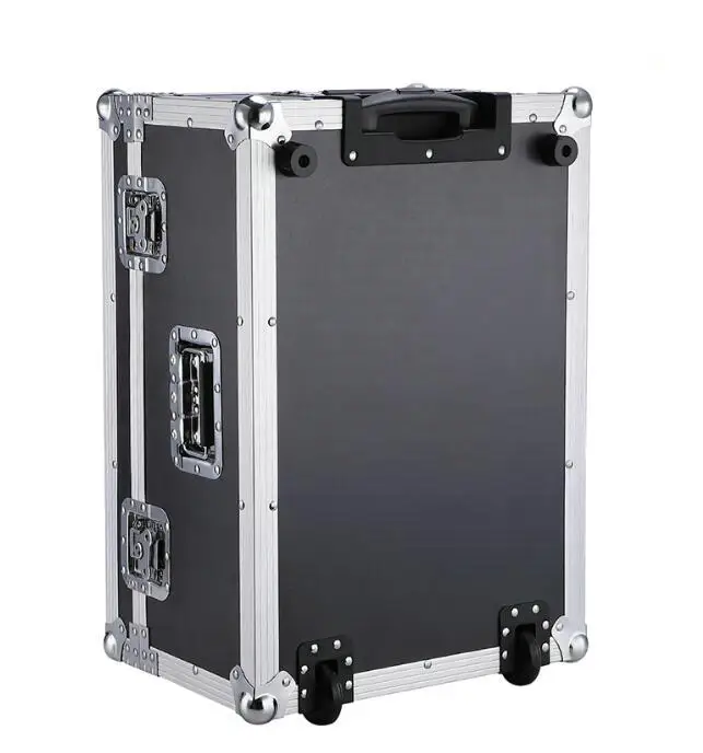 
Heavy-duty Hardwares and Aluminum,Plywood,ABS Material aluminum flight case with foam and wheels 