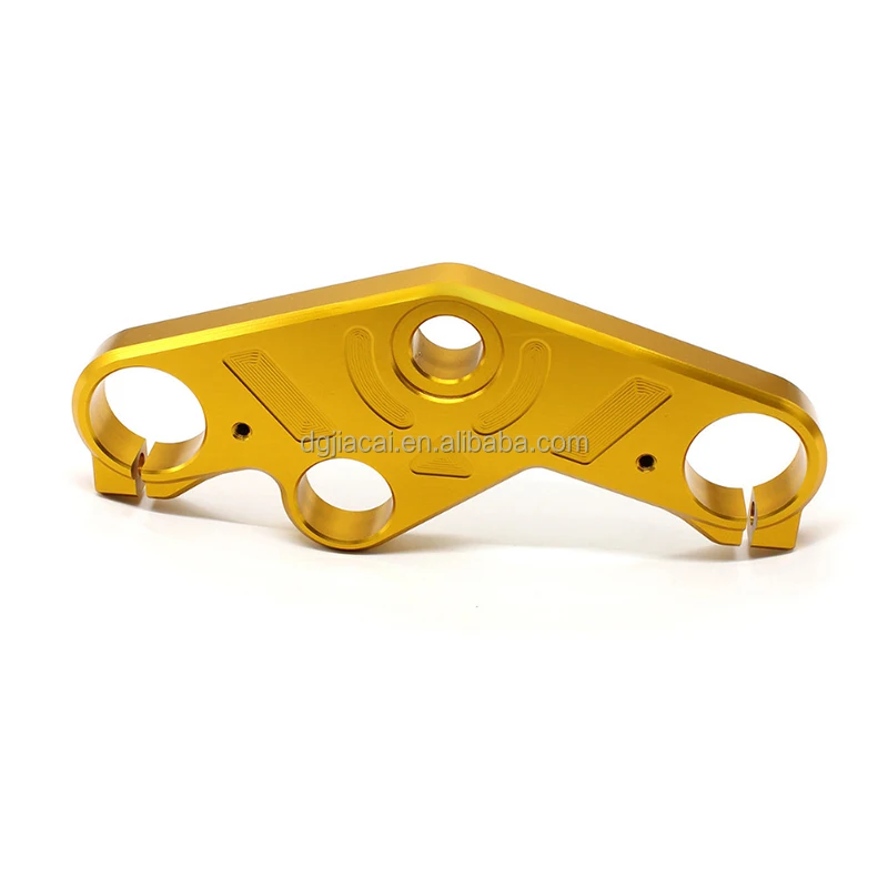 Powerful manufacturers customize CNC machined motorcycle and auto parts aluminum alloy bracket triangular connectors