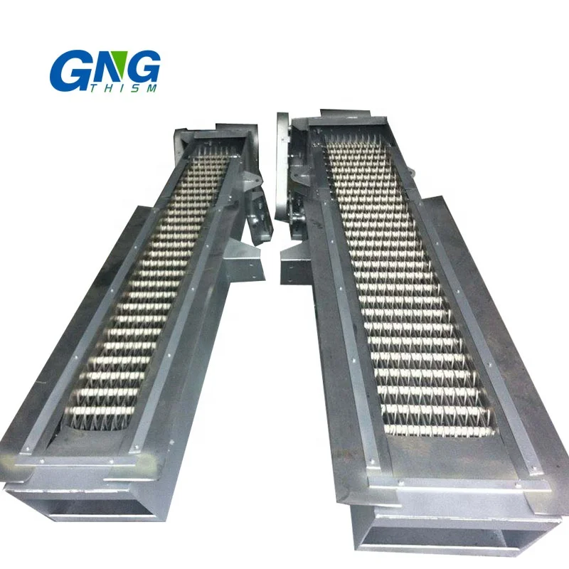 Wastewater coarse mechanical bar screen