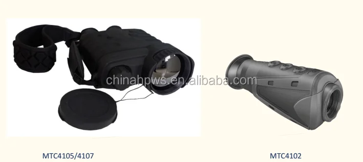 1-2km evidence gathering binocular / monocular portable thermal imaging camera