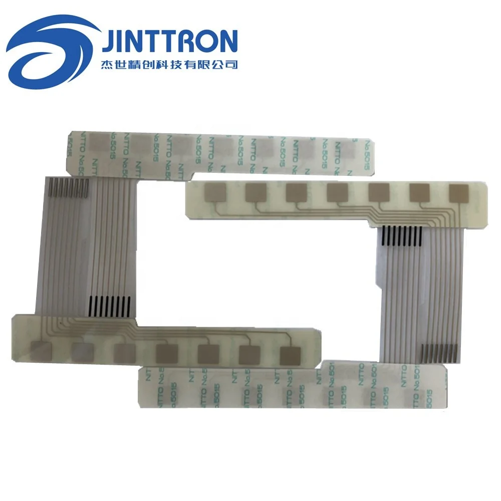 Embossed or Flat  Buttons Membrane Switch/ Membrane Keypad with FPC membrane keypad