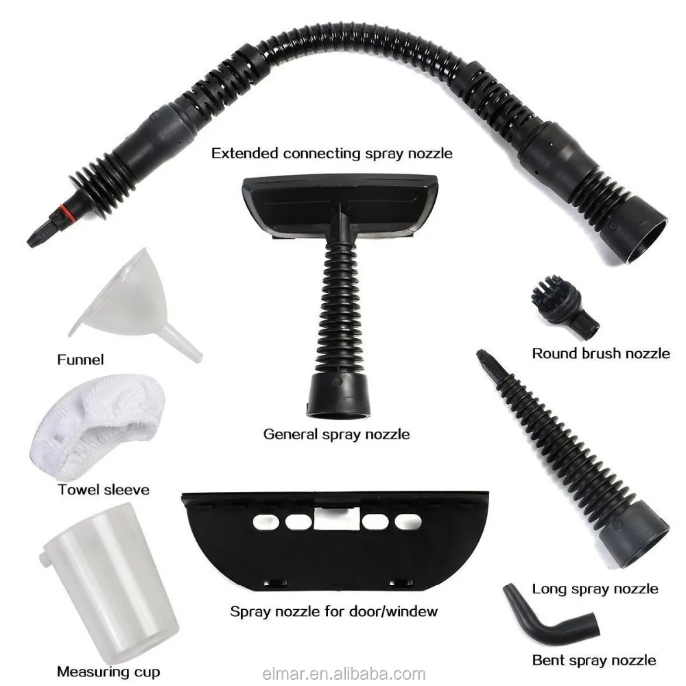 Multi-Purpose Household Steam Cleaning System for Deep Cleaning Bathroom, Kitchen, Surfaces, Floor, Carpet & Much More