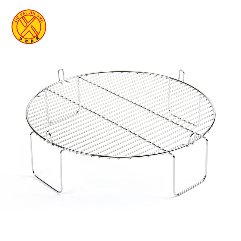 2024 Modern design backyard round bbq grill grate rack