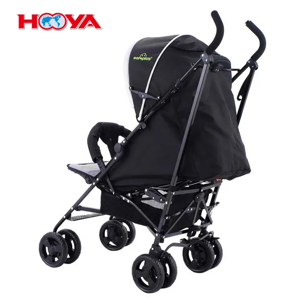 Foldable 5-Point Safety Harness w/Storage Basket Baby Stroller