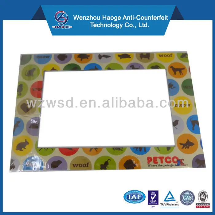 Magnetic Picture Frame Reusable Black Magnet Fridge Photo Sleeves with for Refrigerator