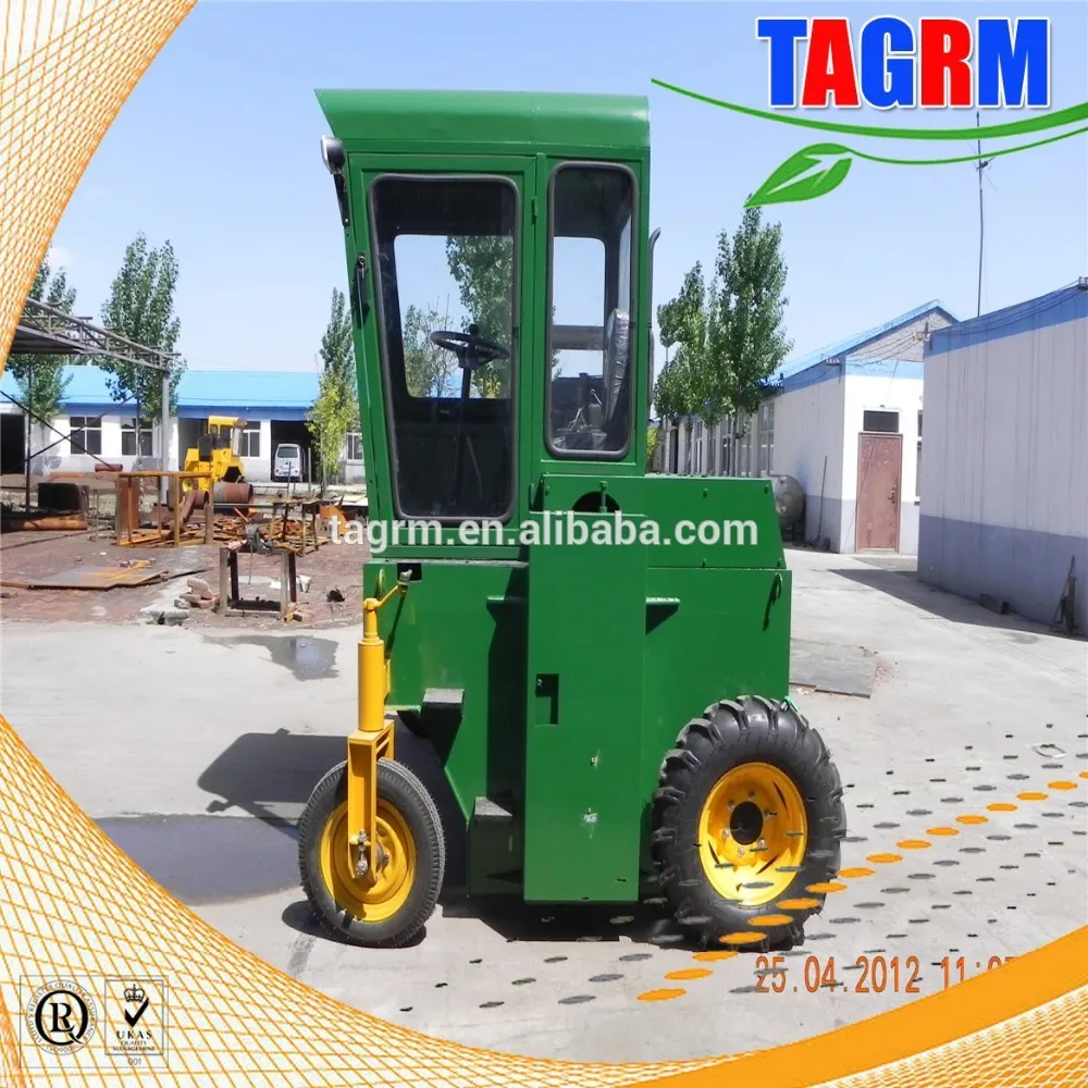 Органическое удобрение компост токарный станок TAGRM manufacturering корова навоза компост токарь