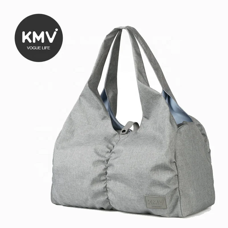 
Workout Wet Dry Gym Bag Large Capacity Lady Handbag Fitness Carry Yoga Mat Bag with Shoe Compartment 