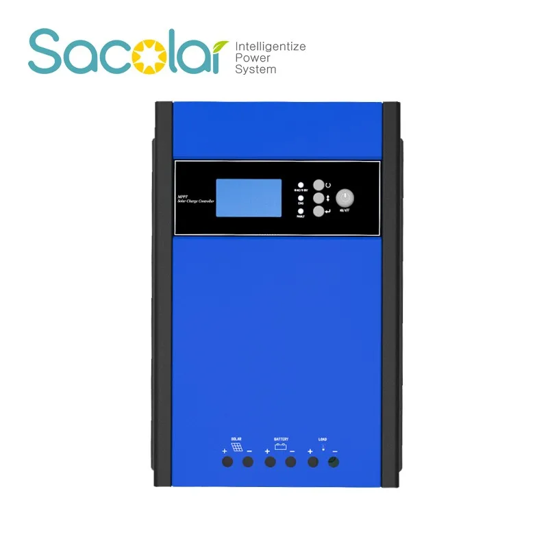 greenhouse climate control systems 12V 24V 48V MPPT efficiency 99.5% solar panel charger controller with LED/LCD