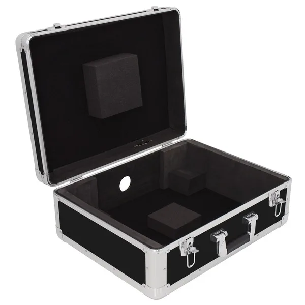 Popular Aluminum DJ Turntable Vinyl Record Deck Flight Carry Case