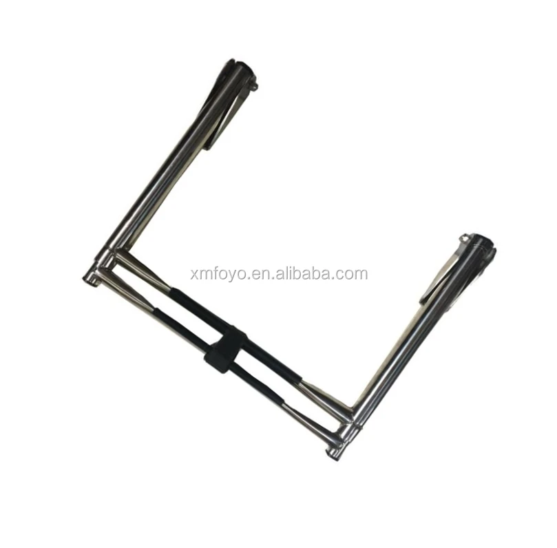 stainless steel telescoping drop ladder for sailboat