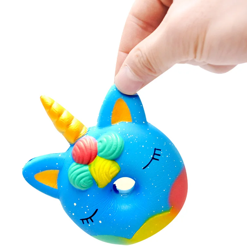 Top sale Chinese supplier cheap ibloom bun liscent unicorn donut squishy toys kawaii