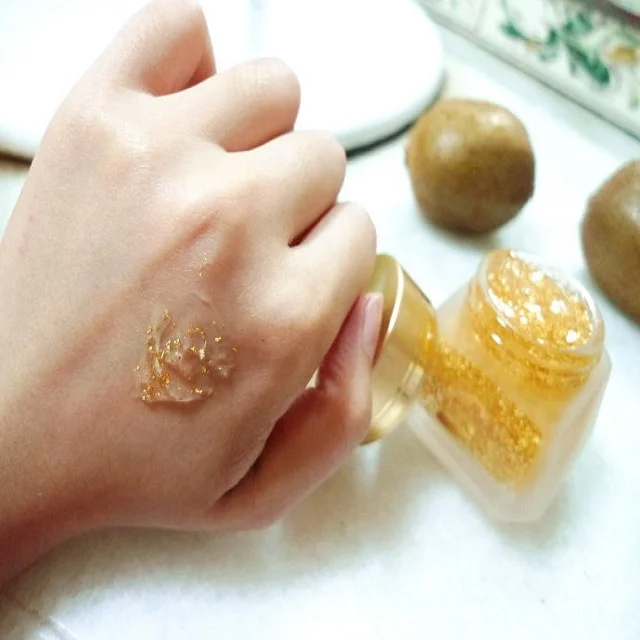 
High quality 24k gold leaf flakes cosmetics for face cream 