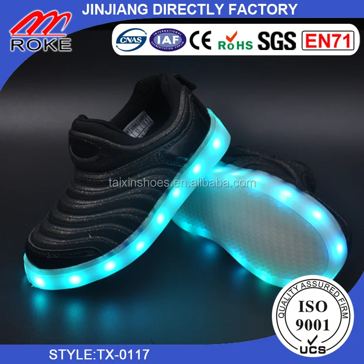 New arrival kids led light shoes sneaker factory supply