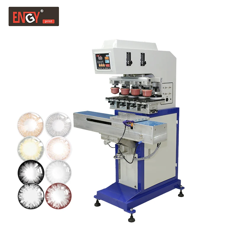 Direct factory price  machine 4 color pad printer used printing machine for contact lenses