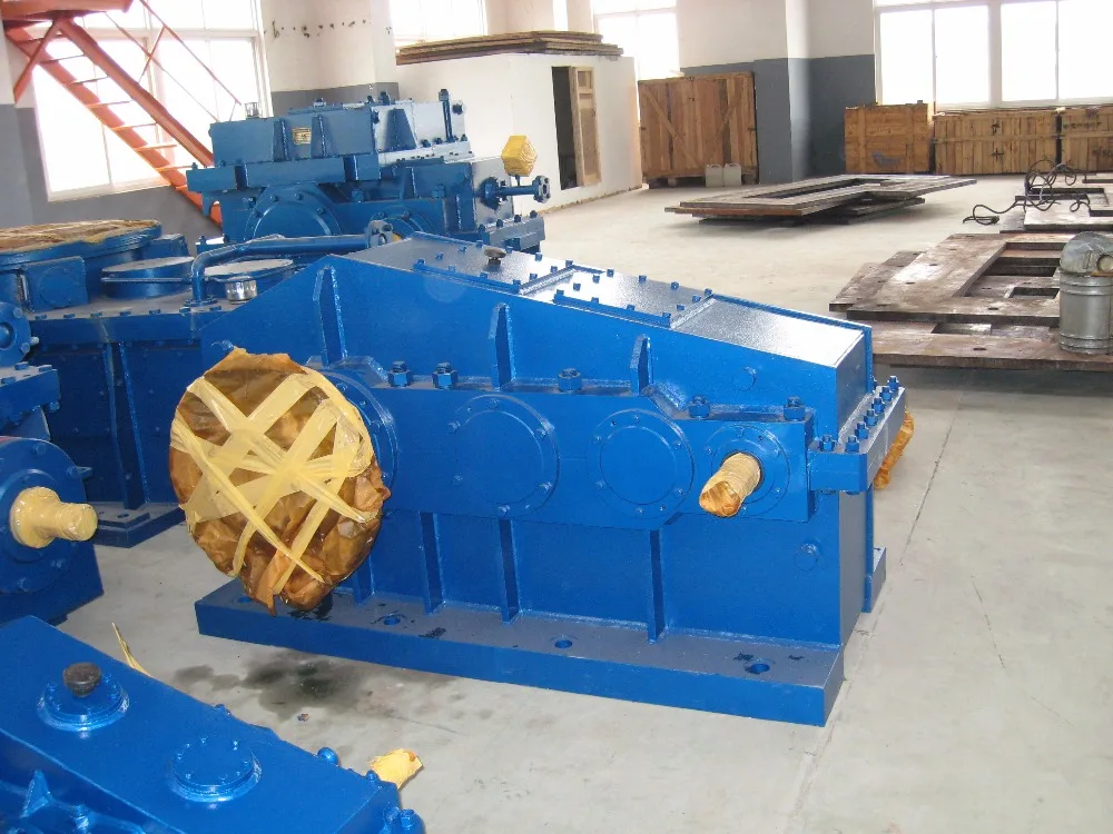 Special speed for metallurgy industry section mill reducer spiral bevel gearbox