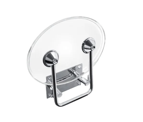 Acrylic Glass Wall Mounted Fold-up Bathroom Shower Seat