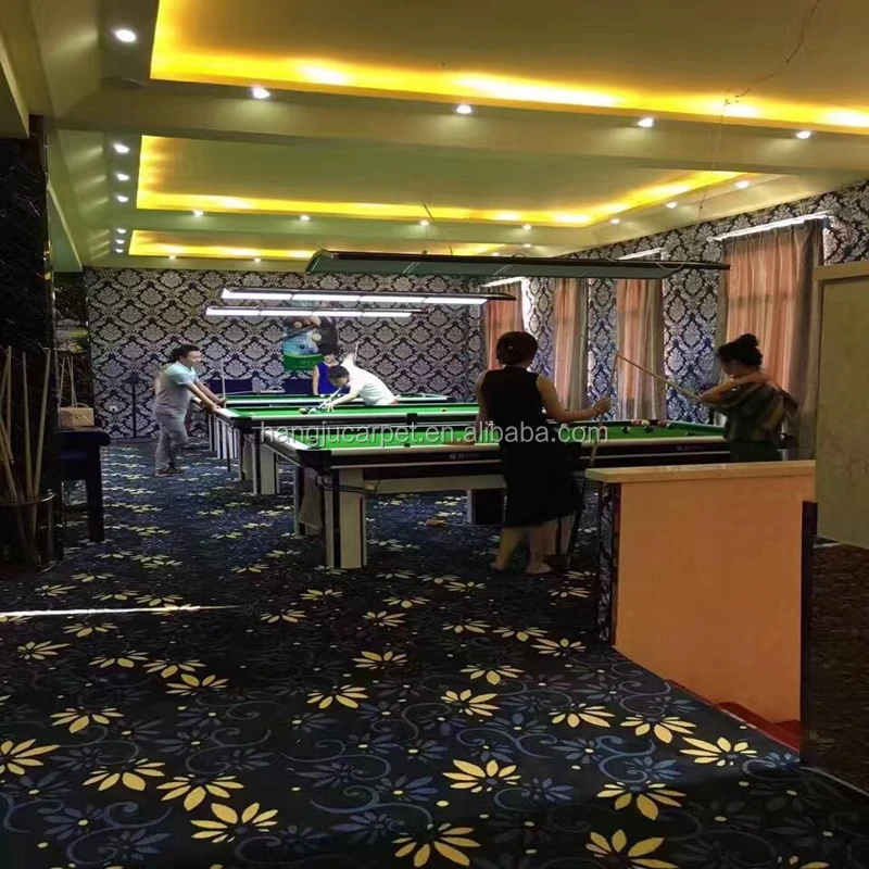 100% Nylon Printed Billiard Room Carpet