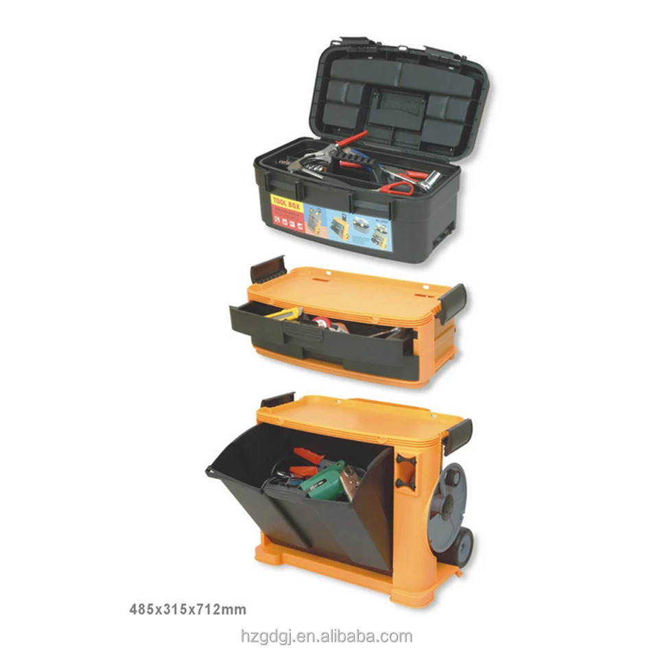 GD2055 Heavy Duty 19 Inch Trinity 3 In 1 Suitcase Toolbox