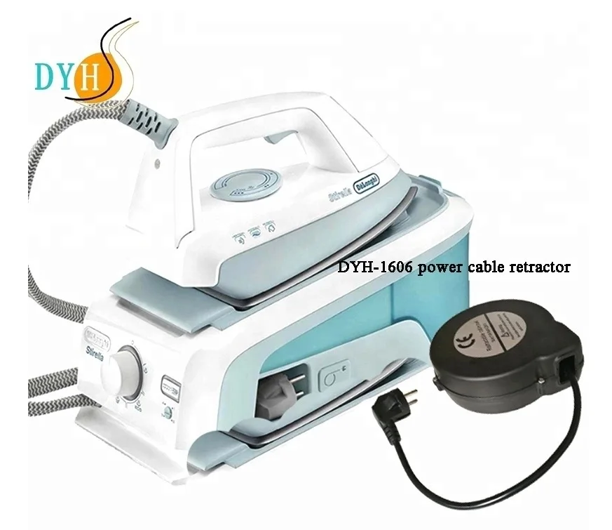 Extendable Cable for Ironing Board System Retracting Power Cord Reel