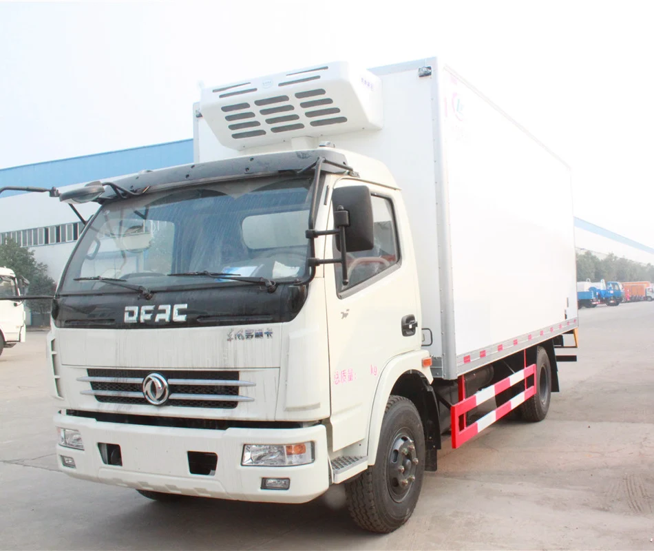 Dongfeng 4x2 5 Ton Food Truck Refrigerator Freezer,Thermo King Refrigerator Truck