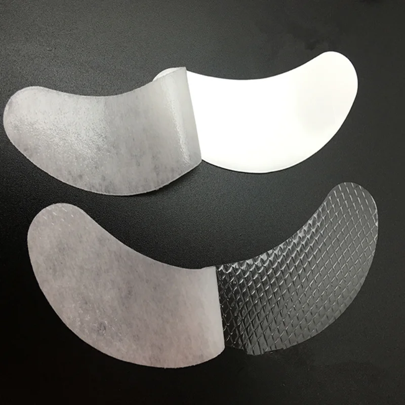 Comfy Curved Shape Lint Free Gel Under Eye Pad Patch For Eyelash Extension