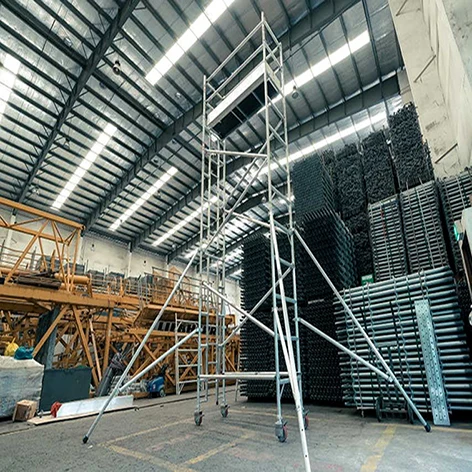 
Building platform equipment step ladder aluminum scaffolding for construction 