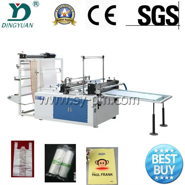 Gold Supplier Automatic Polypropylene Plastic Bag Making Machine manufacturer