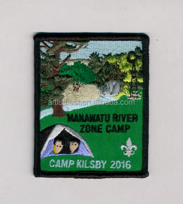 
Custom Made Scouts Pressure Sensitive Navy Sticker 