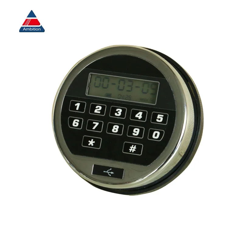 Safe electronic digital keypad combination lock